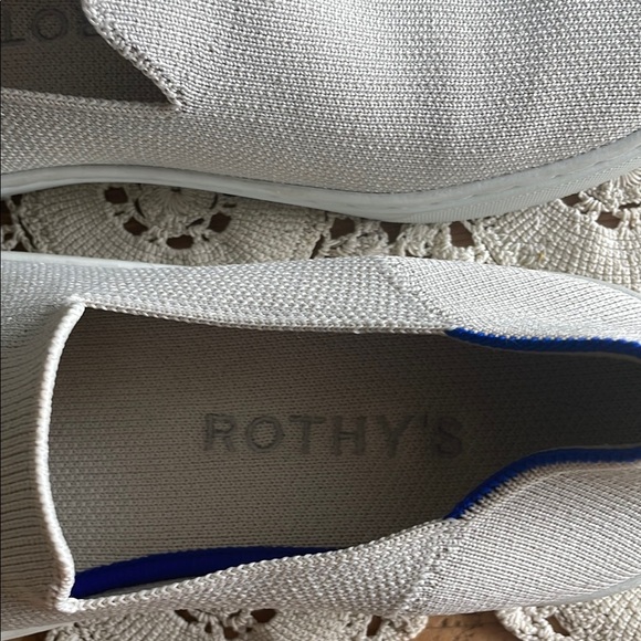 Rothy's Cream Slip-On Flats - Picture 2 of 11